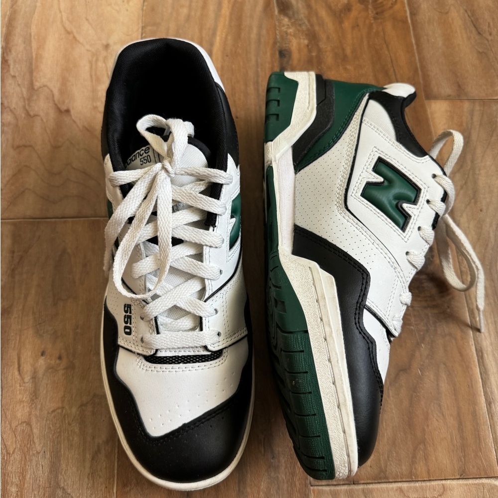 New Balance 550 Green & Black